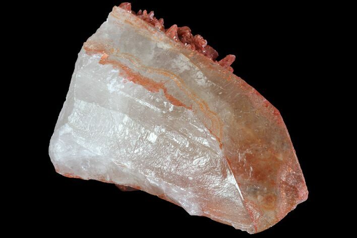 Natural, Red Quartz Crystal - Morocco #88907